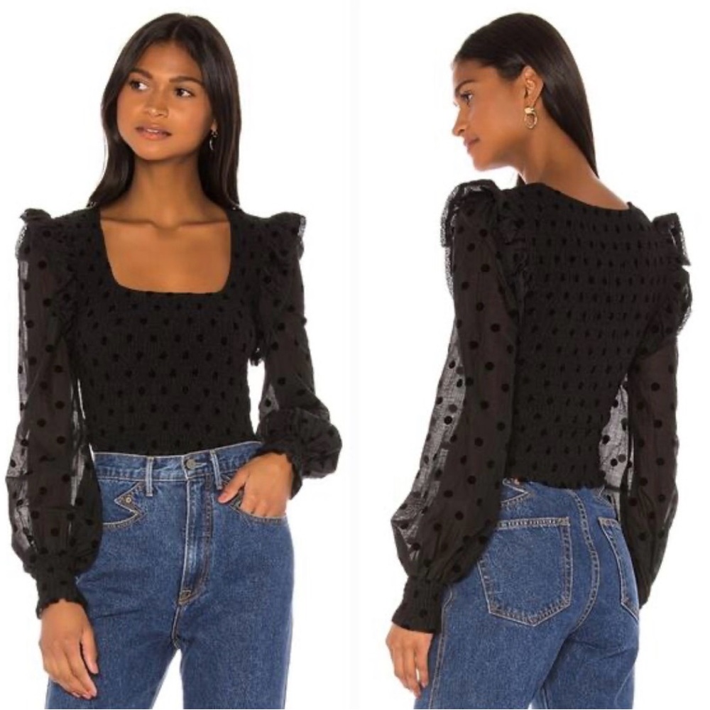 Tularosa Moxie Smocked Top